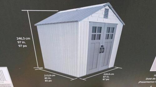 Lifetime outdoor storage shed 60512