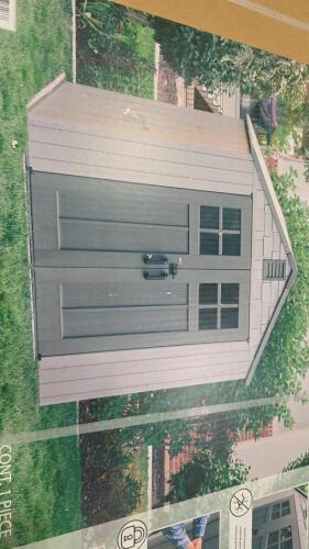 Lifetime outdoor storage shed 60512