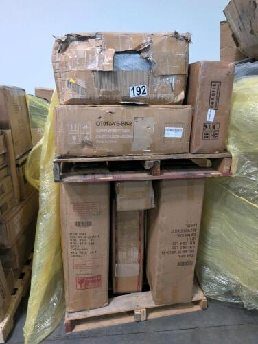 Multiple sofas, miscellaneous furniture