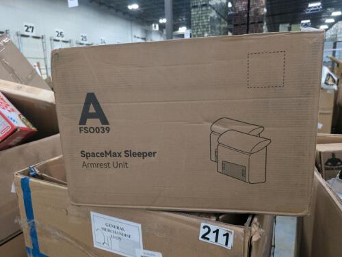 Pet porter , space max sleeper arms, yogurt cups, ironing board, glad garbage can, power head 3 and more