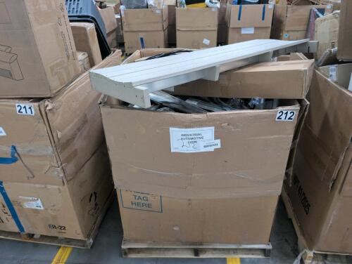 Industrial/auto- springs, door seals, tire, toilet valve, electrical boxes, floor jack, filter and much more