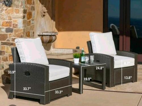 Sidney 3 pc recliner set