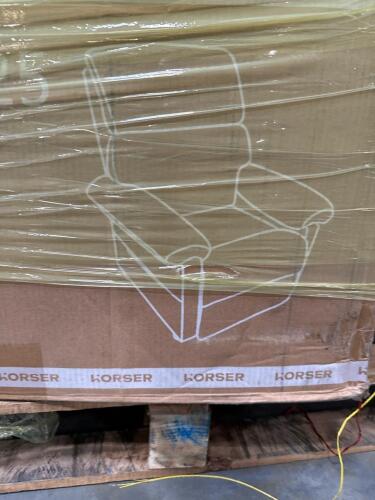 Multiple KORSER chair pieces, Chevy part, sofa, & More