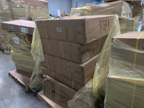Folding chairs, multiple sofas