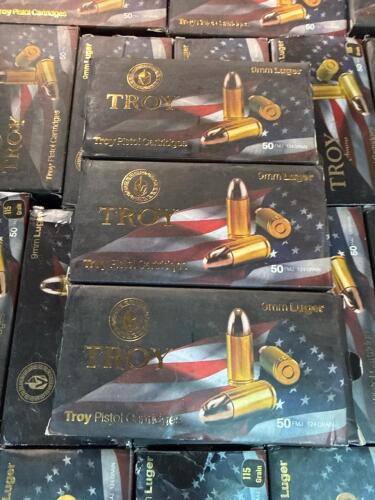 Shelf of 9 mm Troy, gold dot, HERTERS