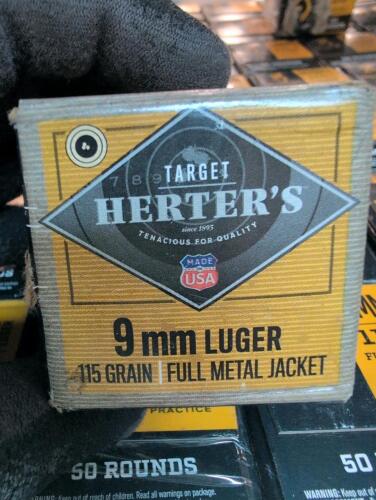 Shelf of 9 mm, critical duty, defense XRG, full metal jacket