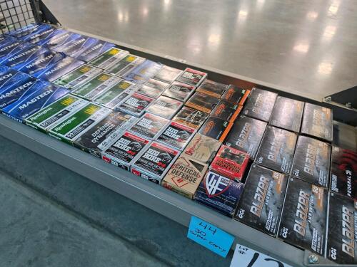 Shelf of 44, 30, super carry