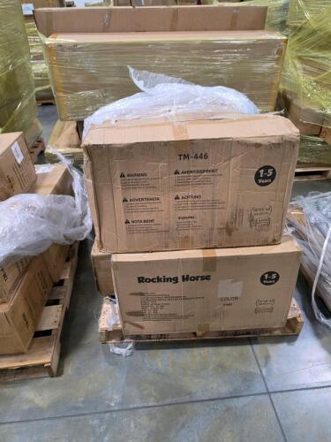 Miscellaneous furniture, rocking horse, & More