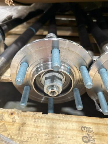 Multiple axle shafts