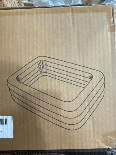 cushions, plastic food containers, bamboo with pot, GBD, paper towels, AC COPA, and