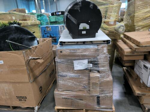 Rain barrel, glass garbage can, napkins, folding table, miscellaneous furniture, sofa piece, kids toy, VEVOR product, & More