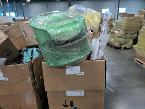 chairs, mattress, exam glove, another products