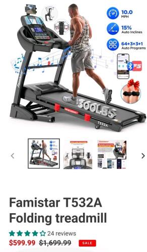 Miscellaneous furniture, automotive parts, treadmill T5 32A, mattresses and more