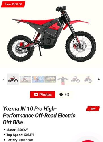 Multiple mattresses, 2-YOZMA IN 10 pro electric dirt bikes no batteries cage, and more