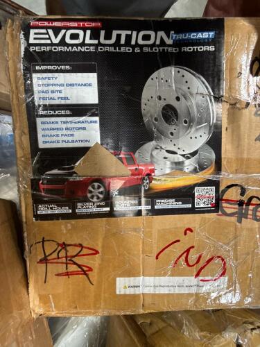 Industrial/automotive, Porter, BILSTIN, evolution brake rotors, crankshaft, plastic tubing, & More