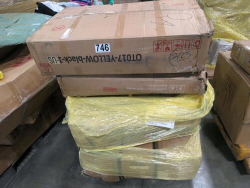 Miscellaneous furniture, multiple mattresses