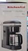 KitchenAid drip coffee maker with spiral shower head