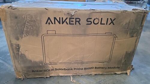 Anker solix solar Bank prime b6000 battery module
