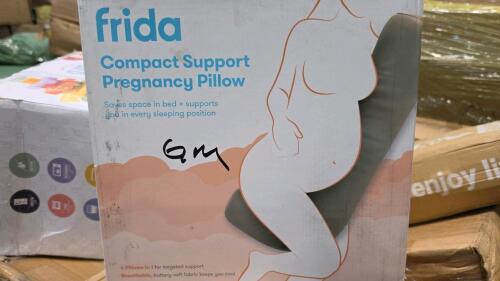 Food container, microwave container, gloves, Gardner, table lamp, Intex, Frida compact Support pregnancy pillow, & More