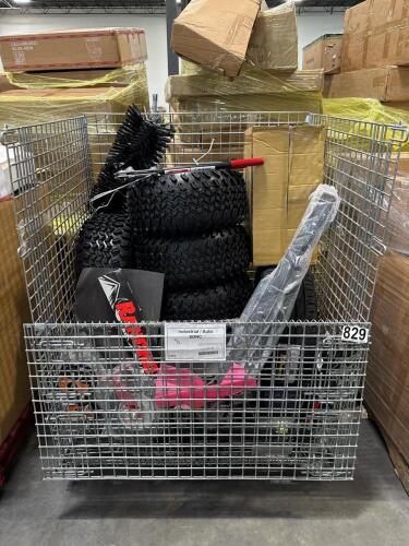 Industrial/automotive, tires, sweeper, suspension pieces, RACHO, DURNDY crimping tool, & More