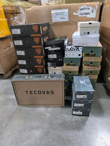 Shoes(approximately 37 pair) puma, Alpine stars, raptor boots, under Armour, Windsor, ROPER, new balance, TECOVAS & More
