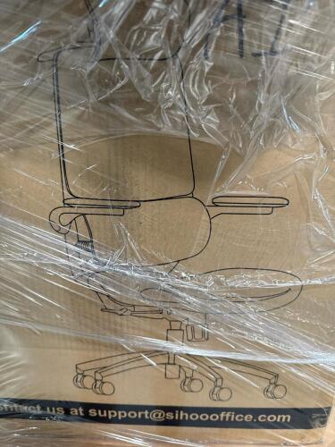 SIHO O office chair, GS P advantage loaded struts, simple human, rolled