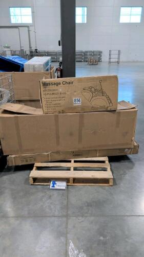 Massage chair piece, automotive part