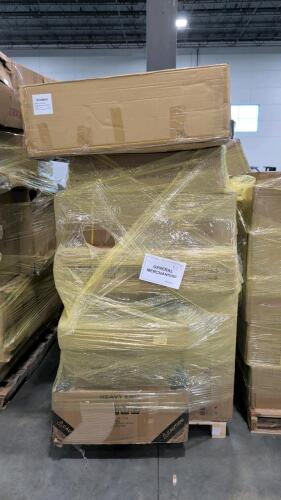 Automotive parts, miscellaneous furniture, treadmill T703, and