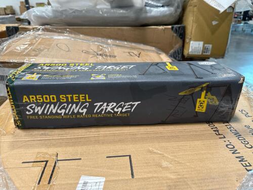 light flight, jump sport fitness trampoline, ar500 Steel swinging Target