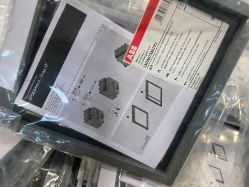 ABB flange IP 30 for the camp apartment door for fix circuit, sheets, lighting, & More