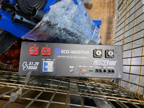 ECO worthy server rack battery, Jack, hydraulic rolling table, industrial goods, & More