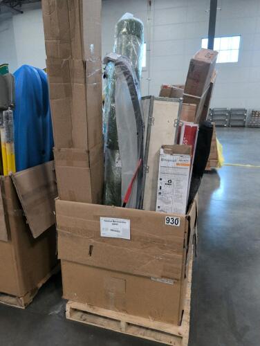 Kayak,Turf, 55" TCL TV, 10th anniversary hood, Flooring, rug, fishing pole, & More