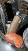Industrial/automotive, suspension pieces, small bucket, welded wire roll, SAC unit, Yamaha unit, dolly cart, attachment for skid loader? And - 4