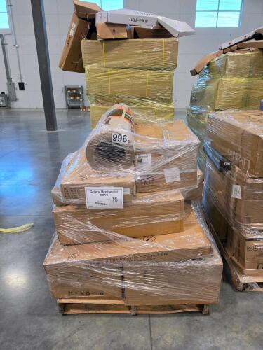 ram board, brute heavy duty utility cart, top hangers, headlights, and more