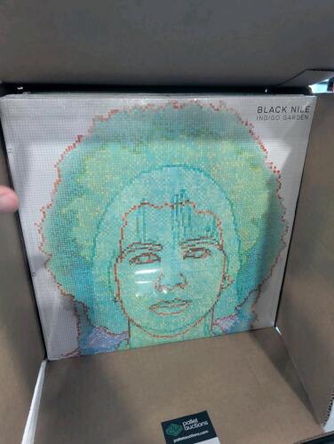 (2) black nile indigo garden records (23 in each box)