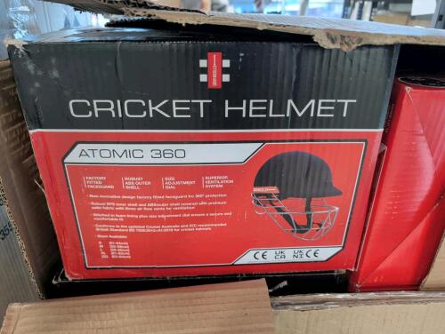 (4) cricket helmet Atomic 360
