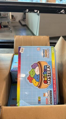 4 boxes squishy dumplings
