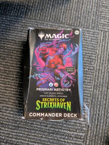 Magic MTG Secrets of Strixhaven Commander Deck (Prismari Artistry)