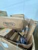 Intex pool, step two, box, storage tower, mouthguard, cups, gazebo piece, and - 5