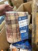 Igloo cooler, books, BATTING, Furniture pieces, standing desk piece, toilet paper, and - 8