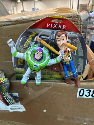 Buckets, pressure washer, folding cargo carrier, mattresses, Toy Story toys, tower fan, paper rolls, & More