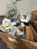 BEGO sprinkler, dolly, absorb pads, baskets, rug, cups, kitty litter box, and - 4