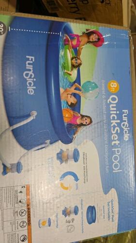 Barry baskets, swimming pool, GOSVOR, STEREX, & More