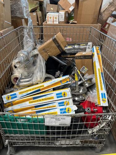 Industrial/automotive, BILSTEIN, EMU part, rolled material, exhaust, hopper, lights, kettlebell, & More