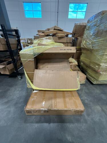 Miscellaneous furniture, deck boxes, elliptical machine,& More