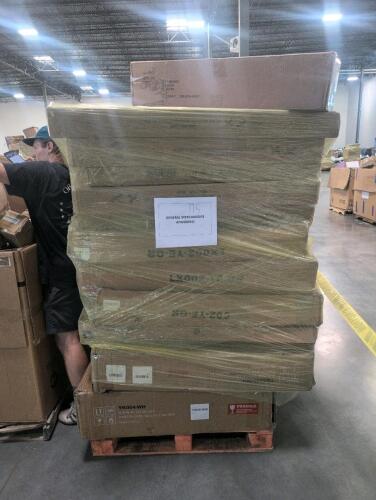 Miscellaneous furniture, multiple deck boxes, chair pieces, & More￼