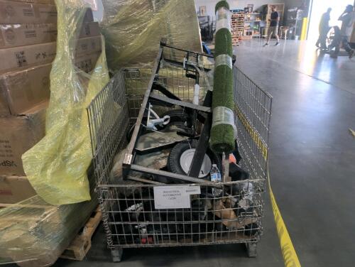 waits, kettlebell, dumbbells, artificial turf, and more