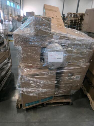 Swimming pool, solar pool cover, portable conditioner, mytee, rolled mattress and more
