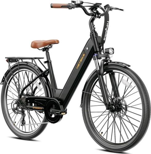 heybike cityscape 2.0 black e bike