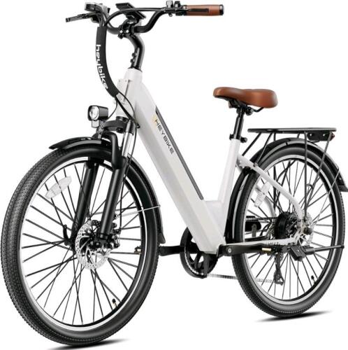 heybike cityscape 2.0 white e bike